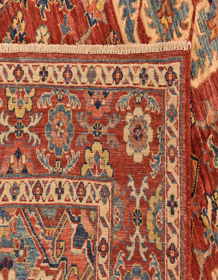 Detail image of 5' x 6' 7  Hand Knotted Ariana Ziegler Rug