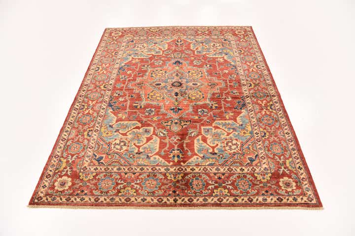 5' x 6' 7 Hand Knotted Ariana Ziegler Rug