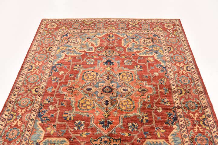 5' x 6' 7 Hand Knotted Ariana Ziegler Rug