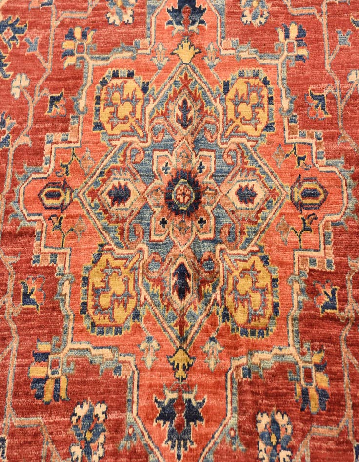Detail image of 5' x 6' 7  Hand Knotted Ariana Ziegler Rug