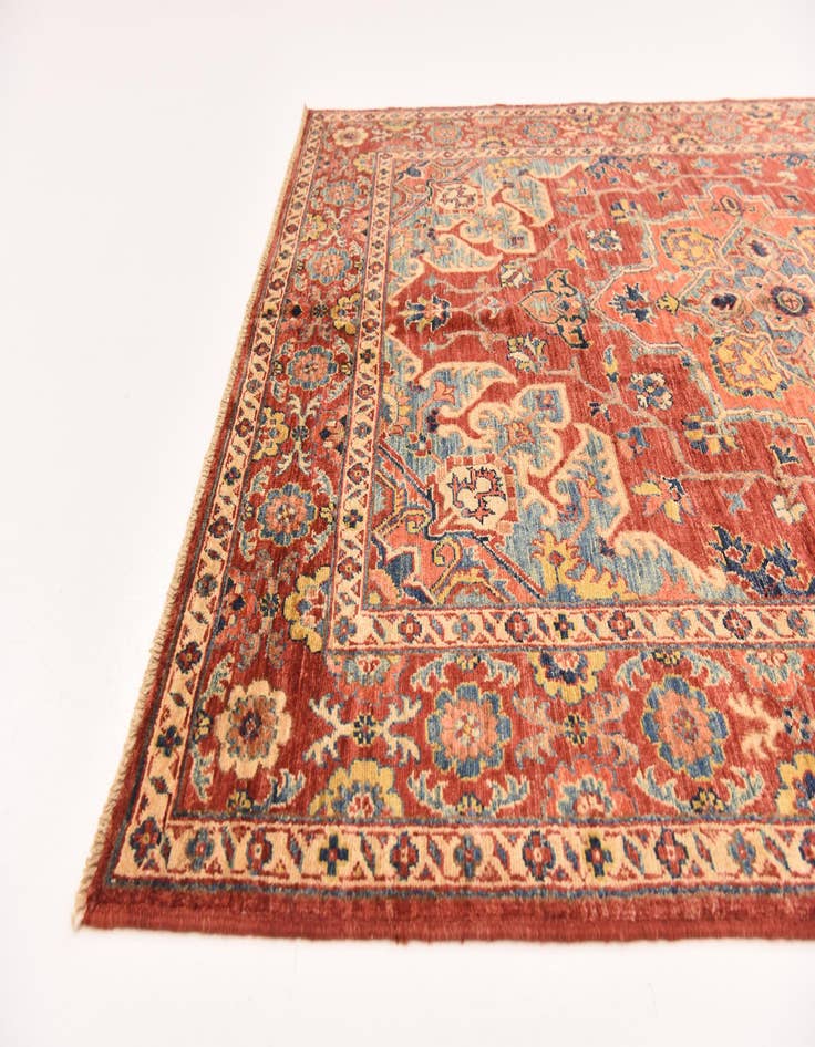 Detail image of 5' x 6' 7  Hand Knotted Ariana Ziegler Rug