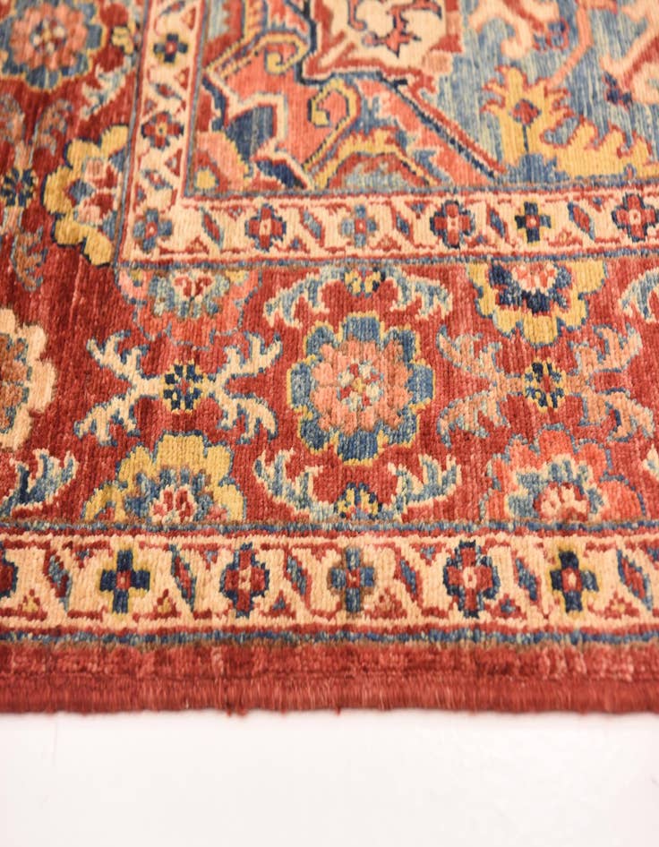 Detail image of 5' x 6' 7  Hand Knotted Ariana Ziegler Rug