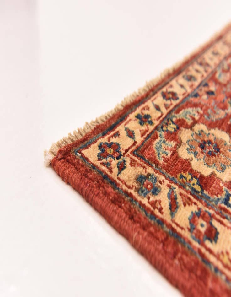 Detail image of 5' x 6' 7  Hand Knotted Ariana Ziegler Rug