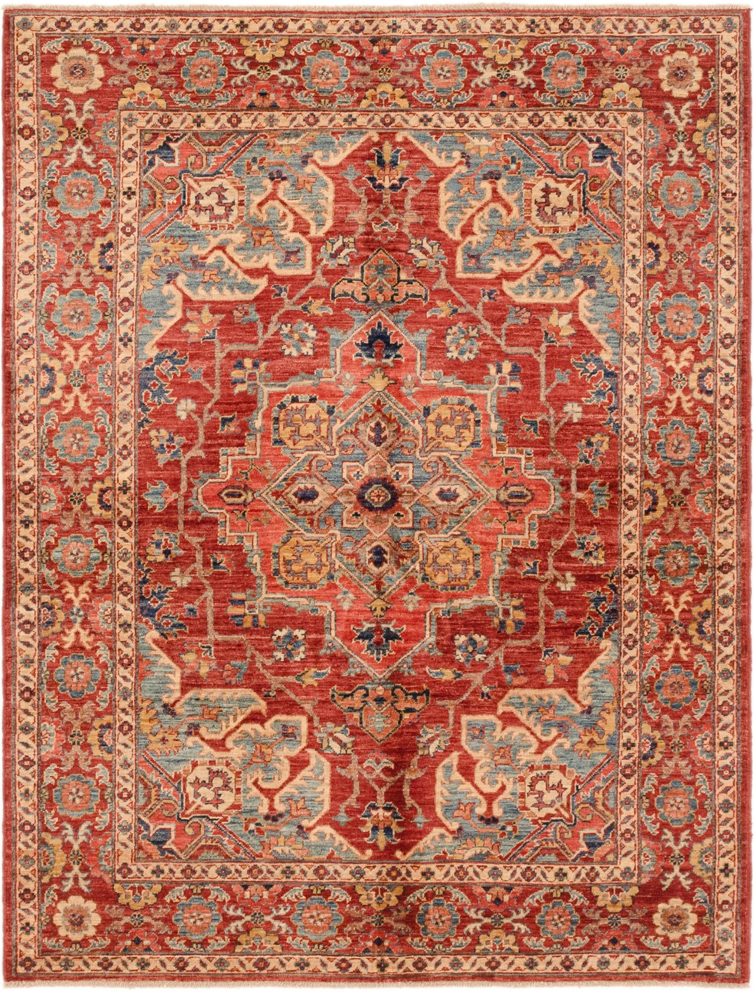 5' x 6' 7 Hand Knotted Ariana Ziegler Rug