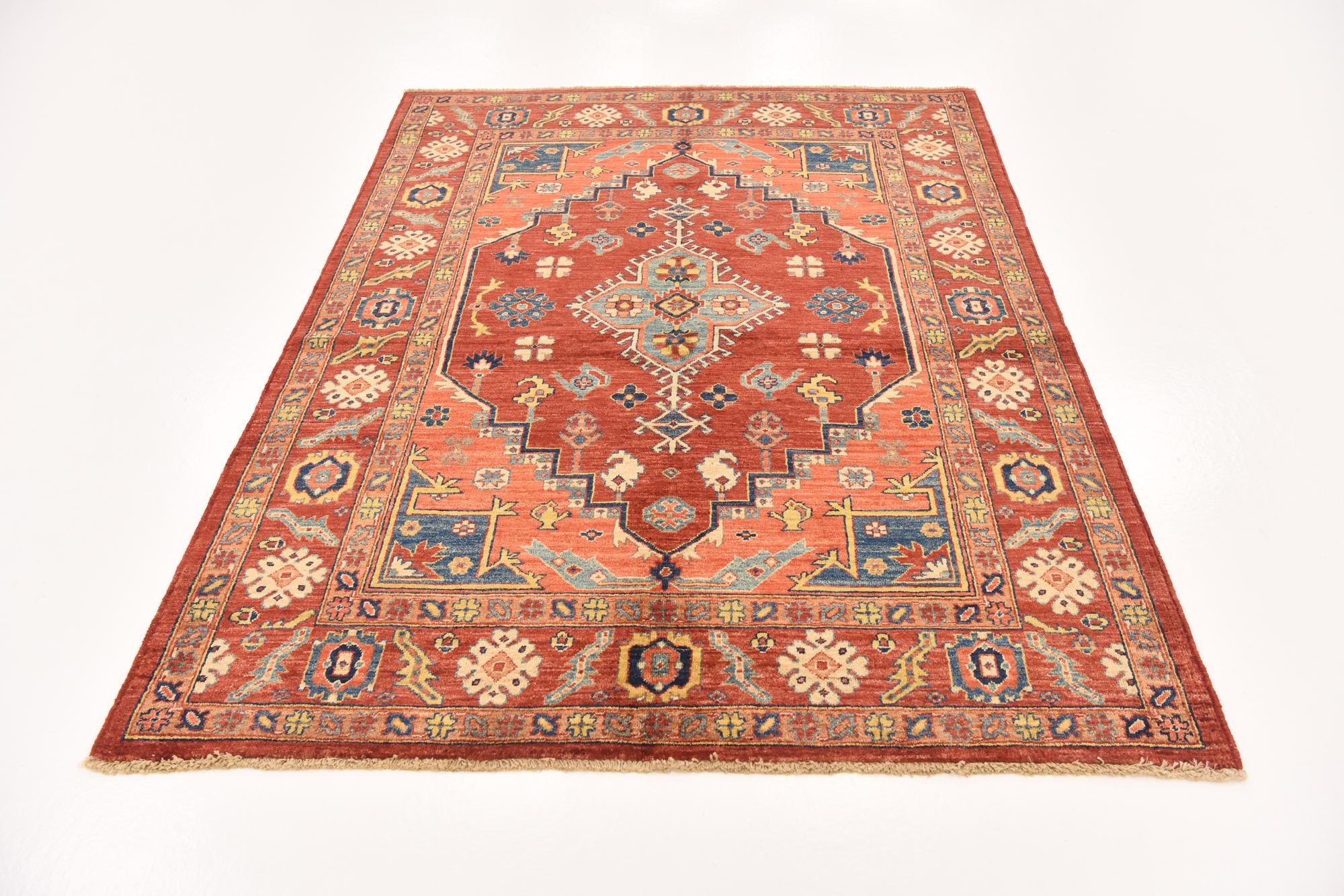 5' 1 x 6' 8 Hand Knotted Ariana Ziegler Rug