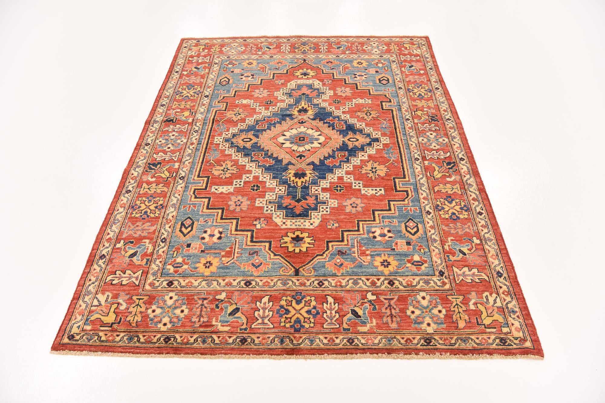 5' x 6' 6 Hand Knotted Ariana Ziegler Rug