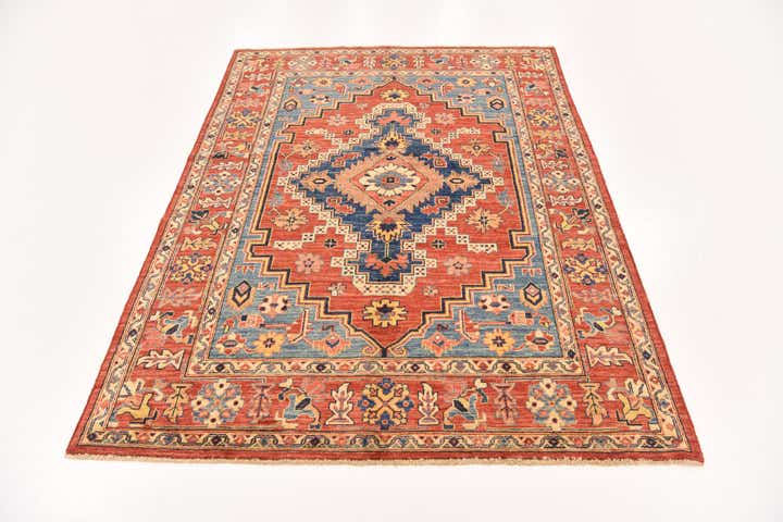 5' x 6' 6 Hand Knotted Ariana Ziegler Rug