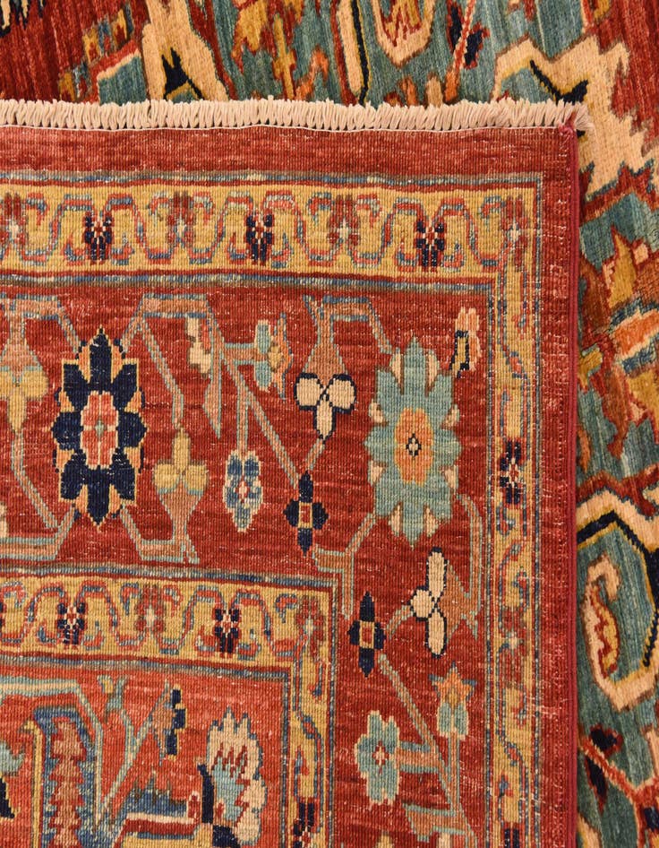 Detail image of 5' x 6' 6  Hand Knotted Ariana Ziegler Rug