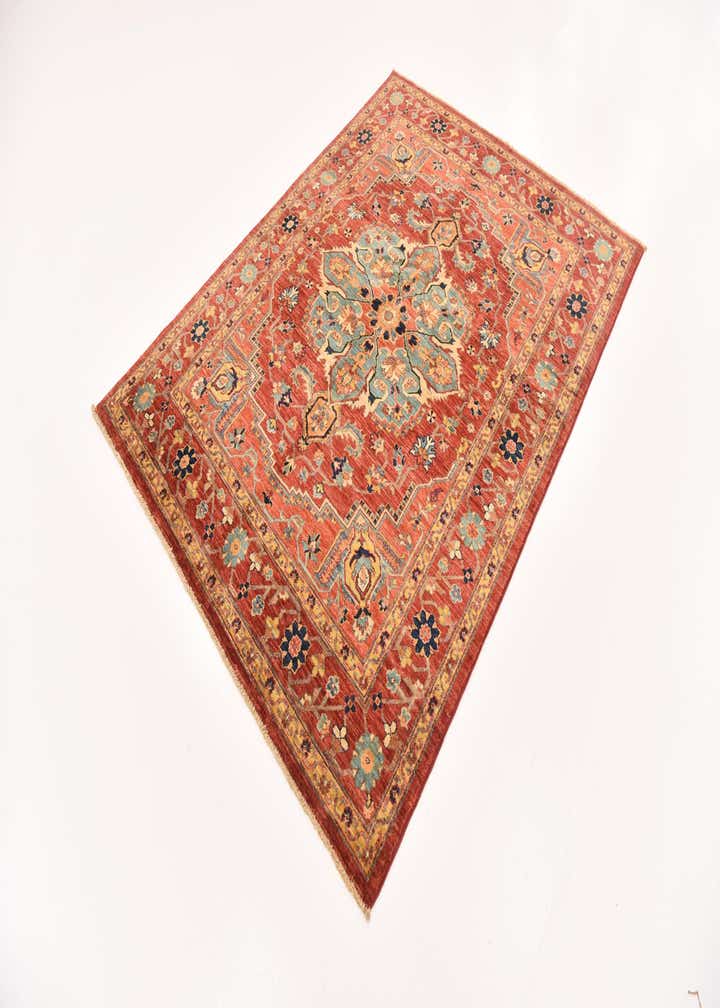 5' x 6' 6 Hand Knotted Ariana Ziegler Rug