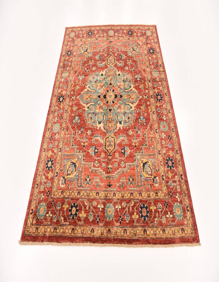 Detail image of 5' x 6' 6 Hand Knotted Ariana Ziegler Rug