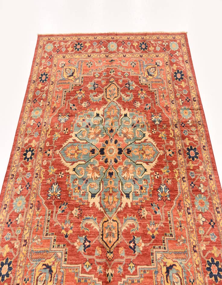 Detail image of 5' x 6' 6  Hand Knotted Ariana Ziegler Rug