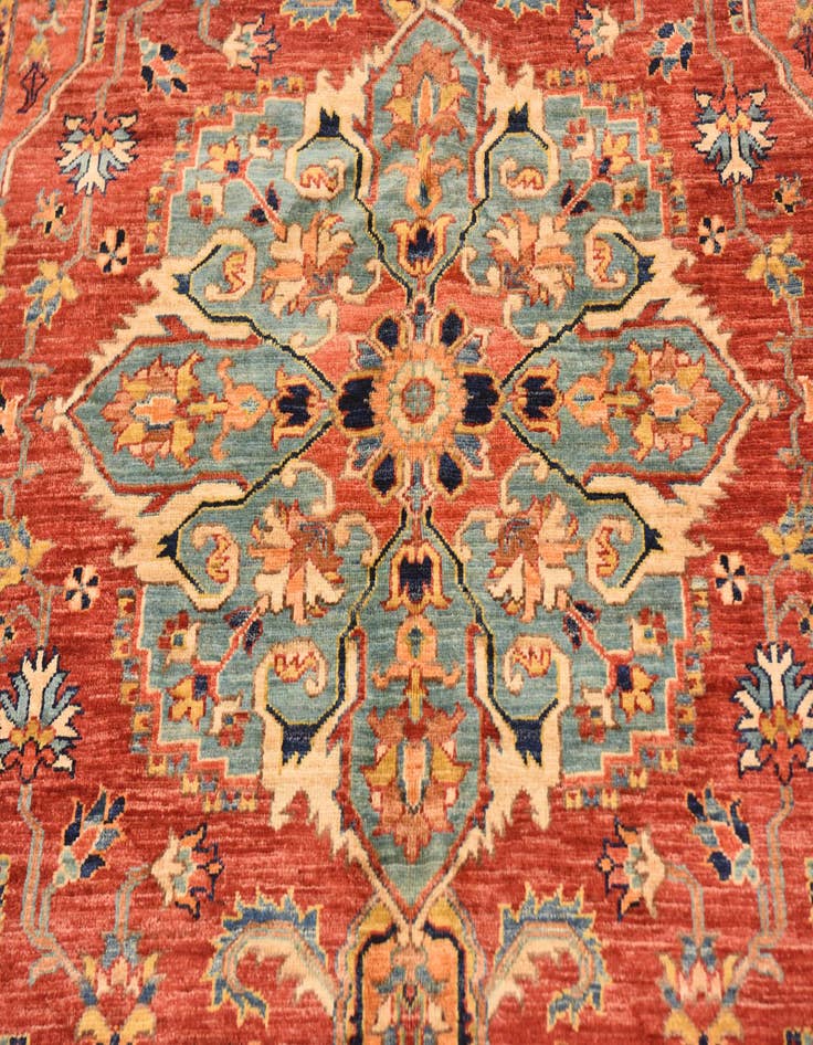 Detail image of 5' x 6' 6 Hand Knotted Ariana Ziegler Rug