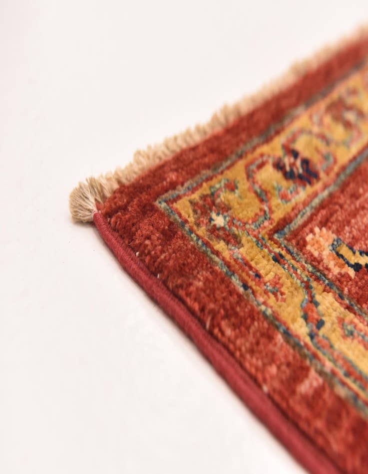 Detail image of 5' x 6' 6  Hand Knotted Ariana Ziegler Rug