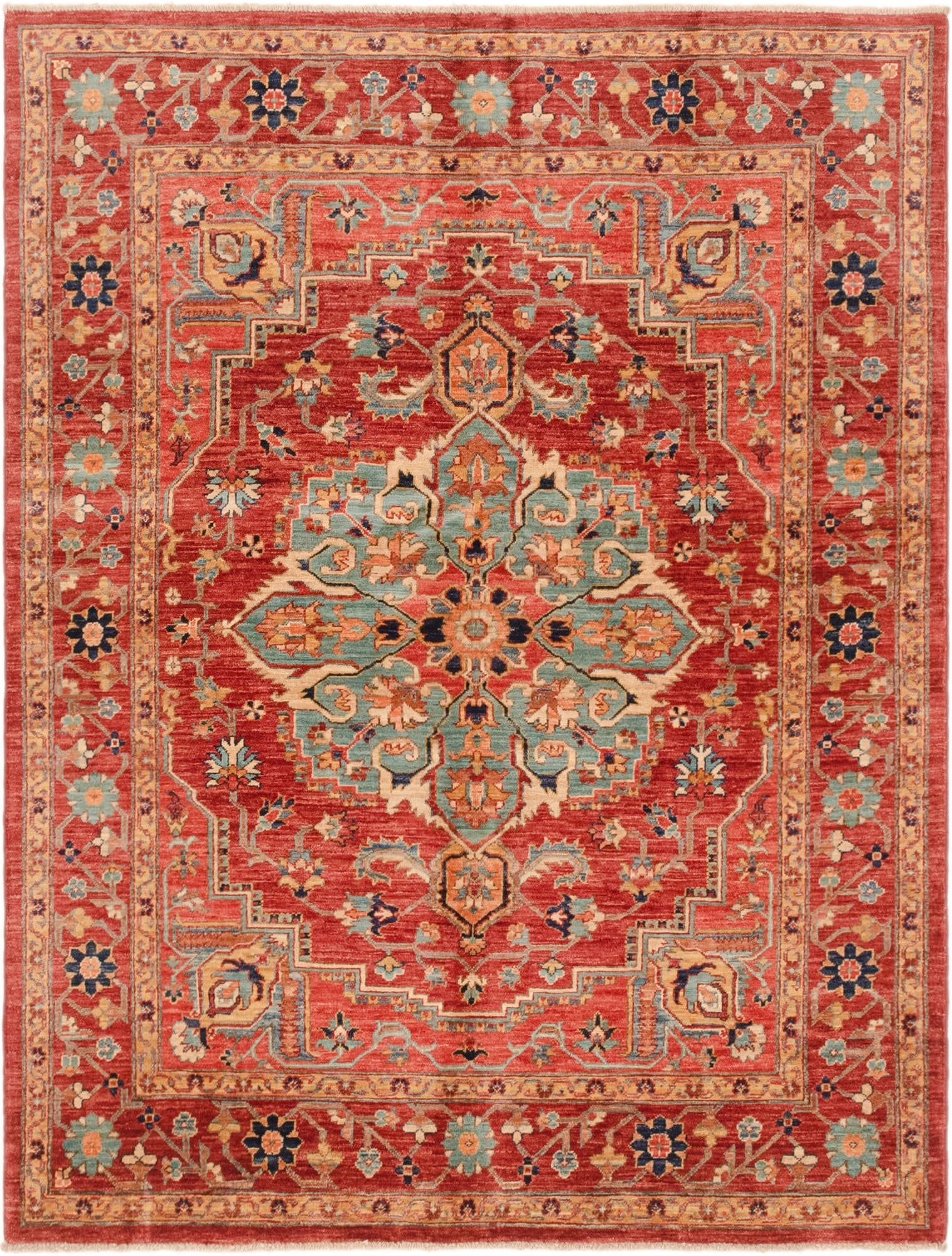 5' x 6' 6 Hand Knotted Ariana Ziegler Rug
