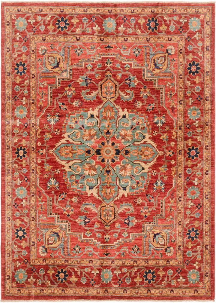 5' x 6' 6 Hand Knotted Ariana Ziegler Rug