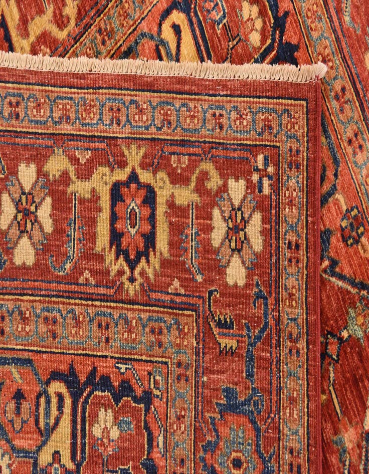 Detail image of 4' 9 x 6' 6  Hand Knotted Ariana Ziegler Rug