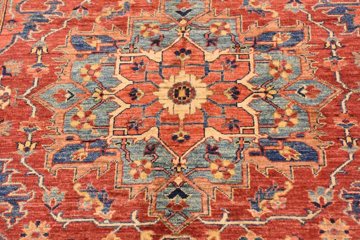 4' 9 x 6' 6 Hand Knotted Ariana Ziegler Rug