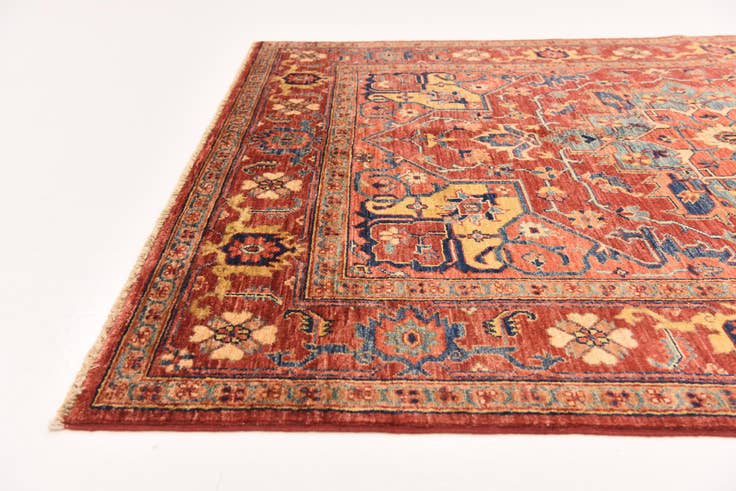 Detail image of 4' 9 x 6' 6 Hand Knotted Ariana Ziegler Rug