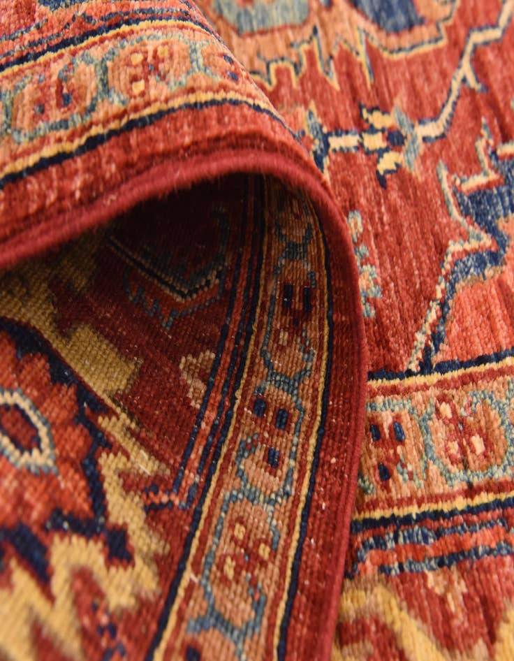 Detail image of 4' 9 x 6' 6  Hand Knotted Ariana Ziegler Rug