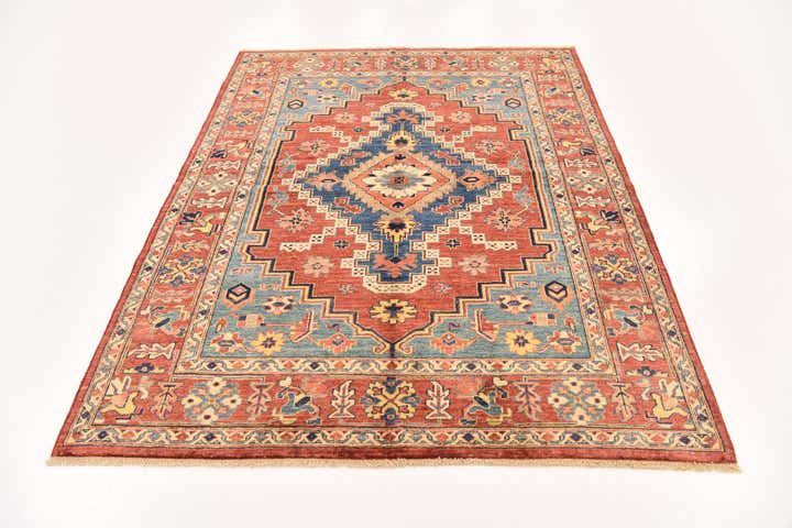 5' 3 x 6' 8 Hand Knotted Ariana Ziegler Rug