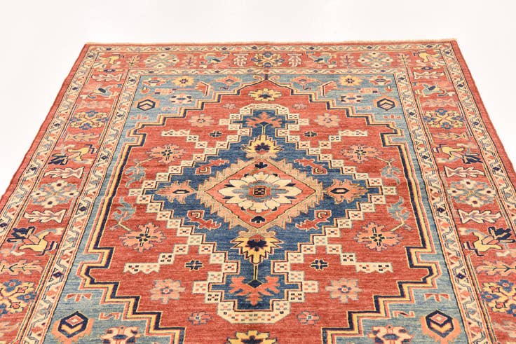 Detail image of 5' 3 x 6' 8 Hand Knotted Ariana Ziegler Rug