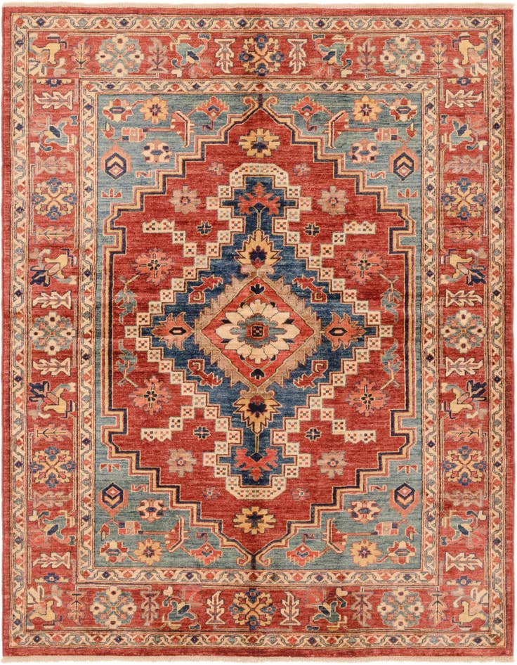 Detail image of 5' 3 x 6' 8 Hand Knotted Ariana Ziegler Rug