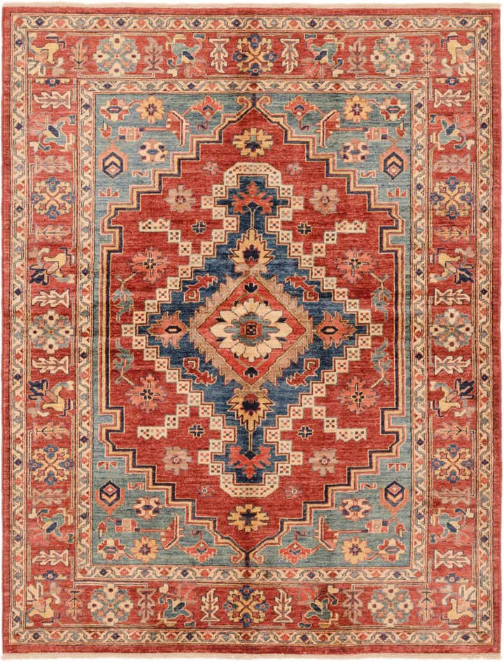 5' 3 x 6' 8 Hand Knotted Ariana Ziegler Rug