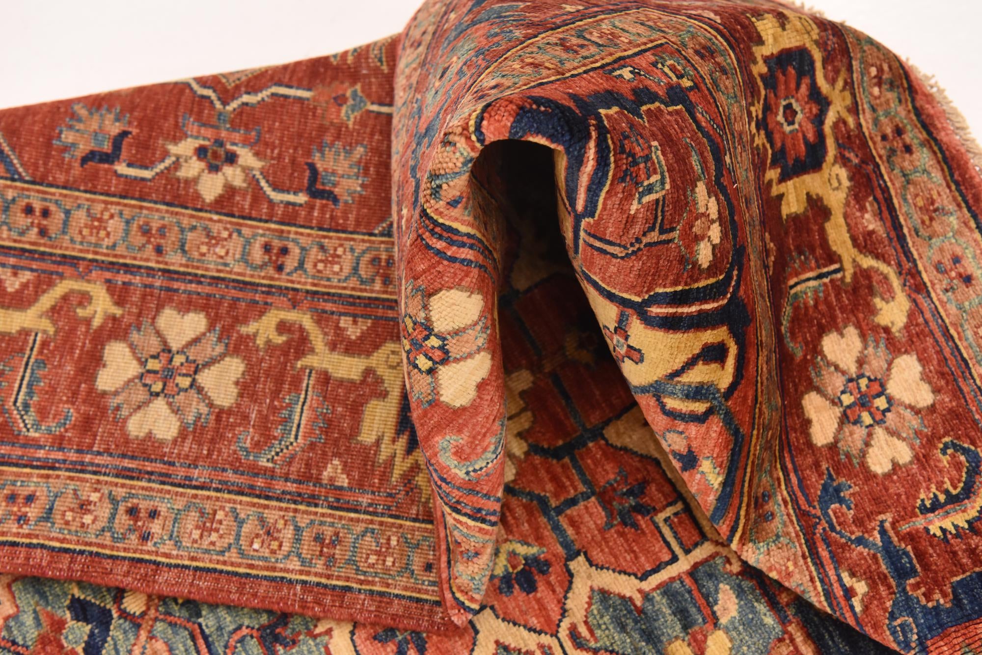 4' 11 x 5' 11 Hand Knotted Ariana Ziegler Rug