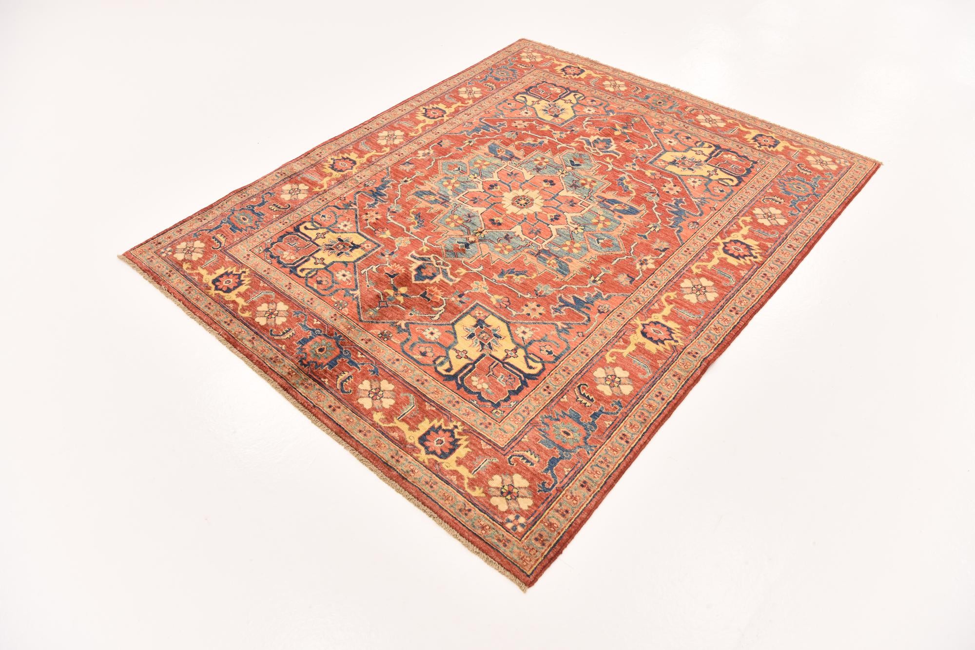 4' 11 x 5' 11 Hand Knotted Ariana Ziegler Rug