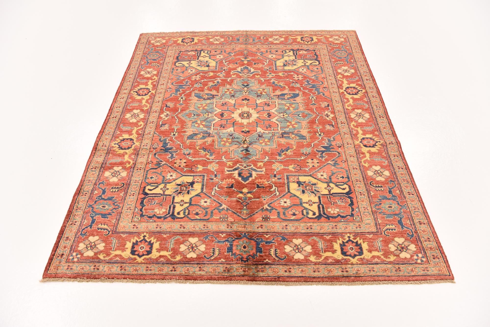 4' 11 x 5' 11 Hand Knotted Ariana Ziegler Rug