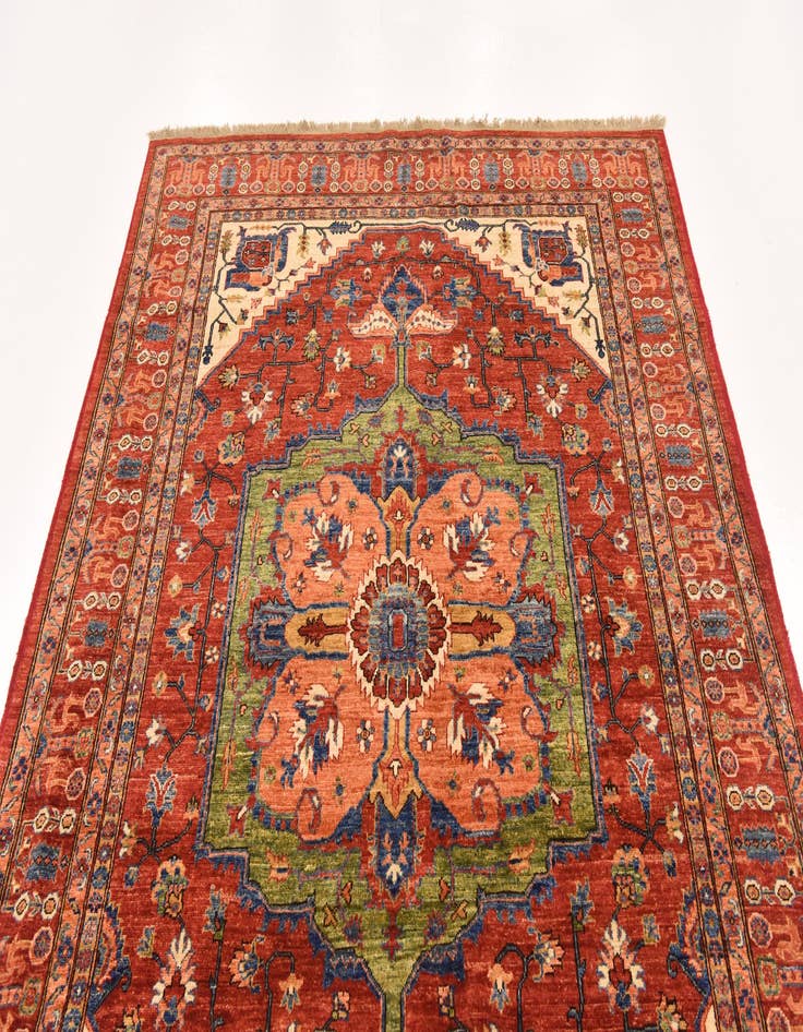 Detail image of 5' 10 x 8'  Hand Knotted Ariana Ziegler Rug