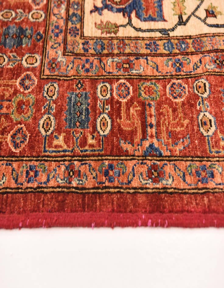 Detail image of 5' 10 x 8'  Hand Knotted Ariana Ziegler Rug