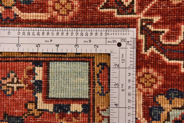 Detail image of 5' 10 x 8' 1 Hand Knotted Ariana Ziegler Rug