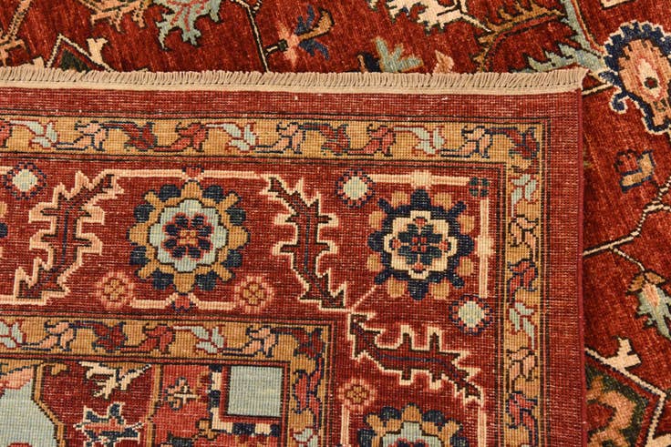 Detail image of 5' 10 x 8' 1 Hand Knotted Ariana Ziegler Rug