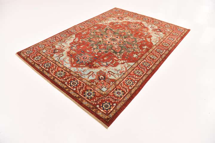 5' 10 x 8' 1 Hand Knotted Ariana Ziegler Rug