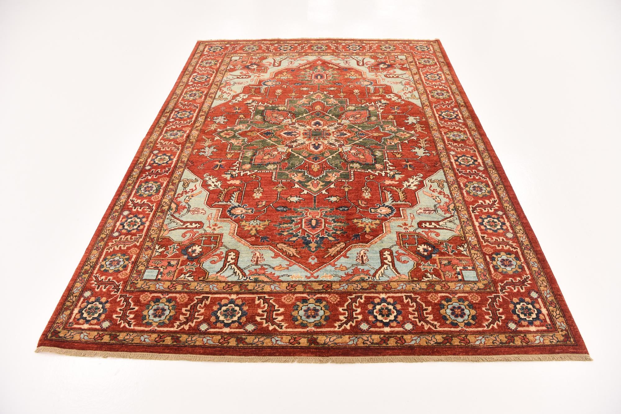 5' 10 x 8' 1 Hand Knotted Ariana Ziegler Rug
