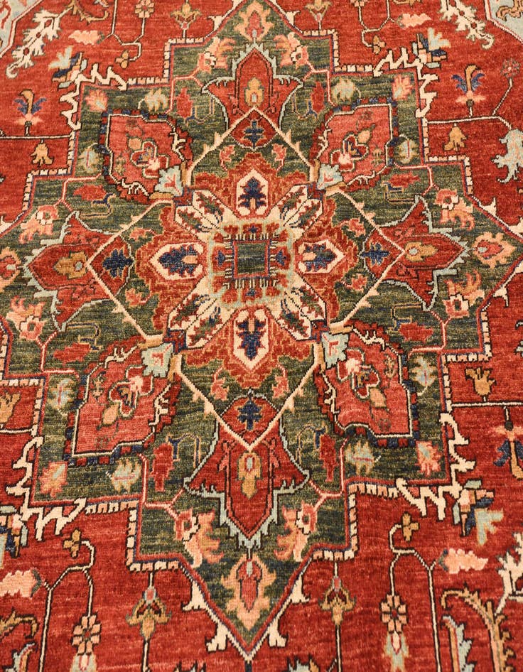 Detail image of 5' 10 x 8' 1 Hand Knotted Ariana Ziegler Rug