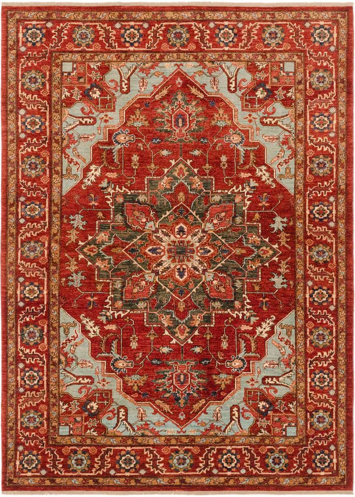 5' 10 x 8' 1 Hand Knotted Ariana Ziegler Rug
