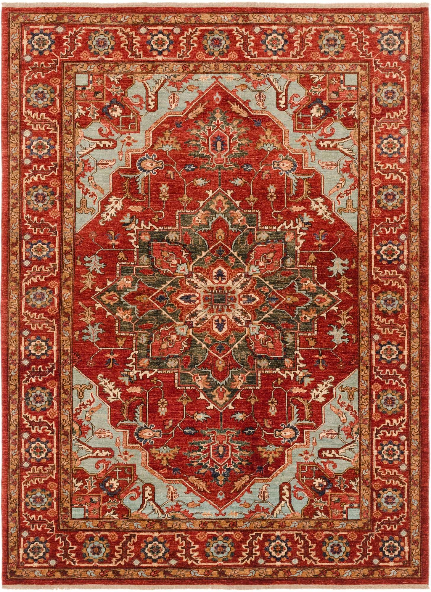 5' 10 x 8' 1 Hand Knotted Ariana Ziegler Rug