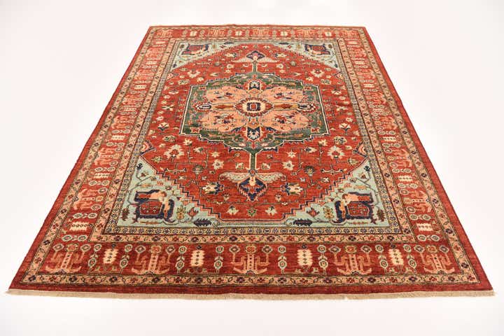 6' 1 x 8' 1 Hand Knotted Ariana Ziegler Rug