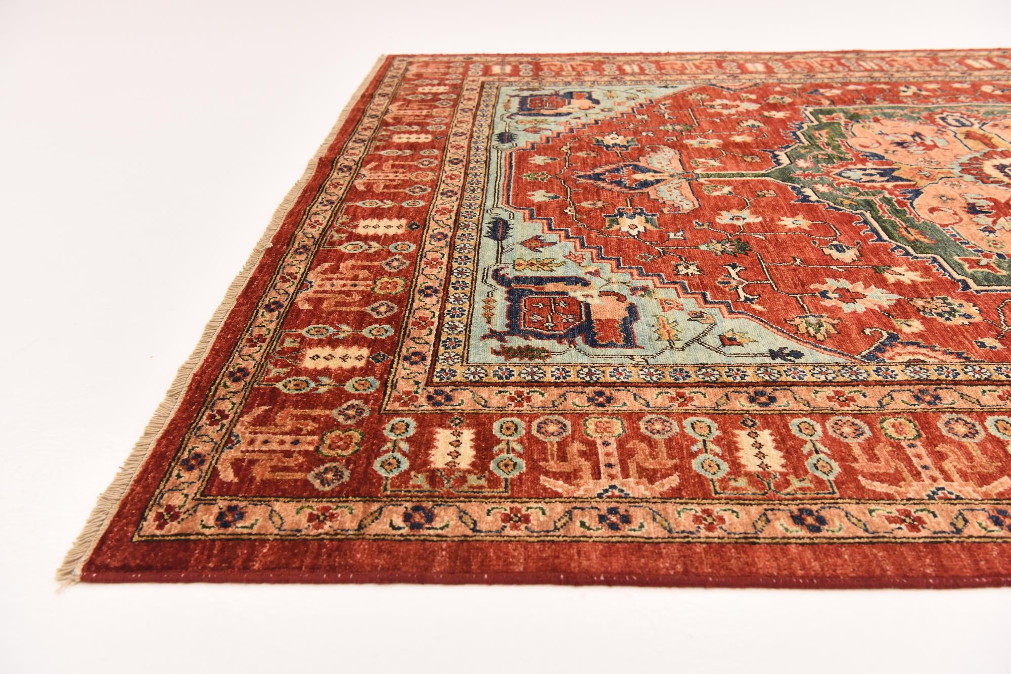 6' 1 x 8' 1 Hand Knotted Ariana Ziegler Rug