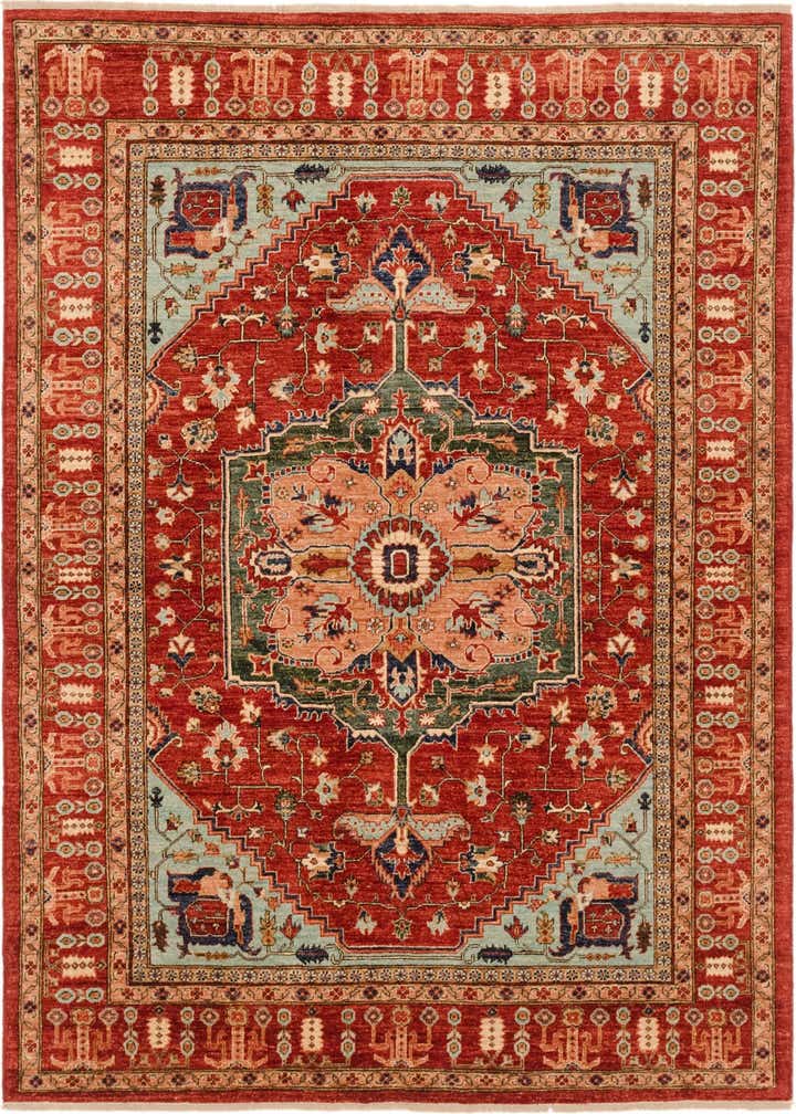 6' 1 x 8' 1 Hand Knotted Ariana Ziegler Rug