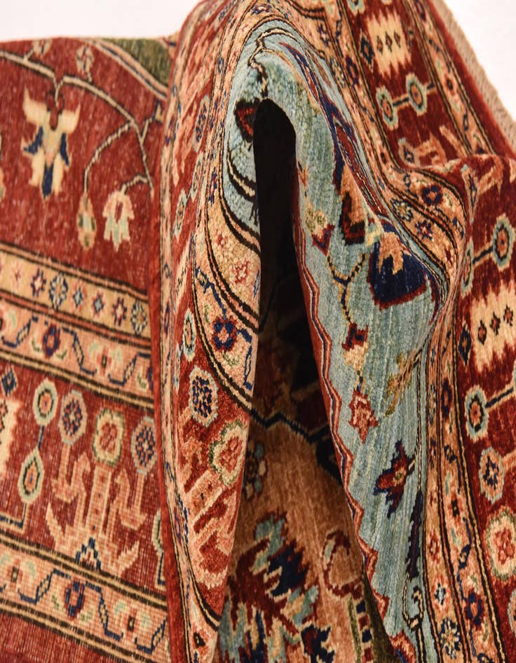 Detail image of 5' x 6' 7  Hand Knotted Ariana Ziegler Rug