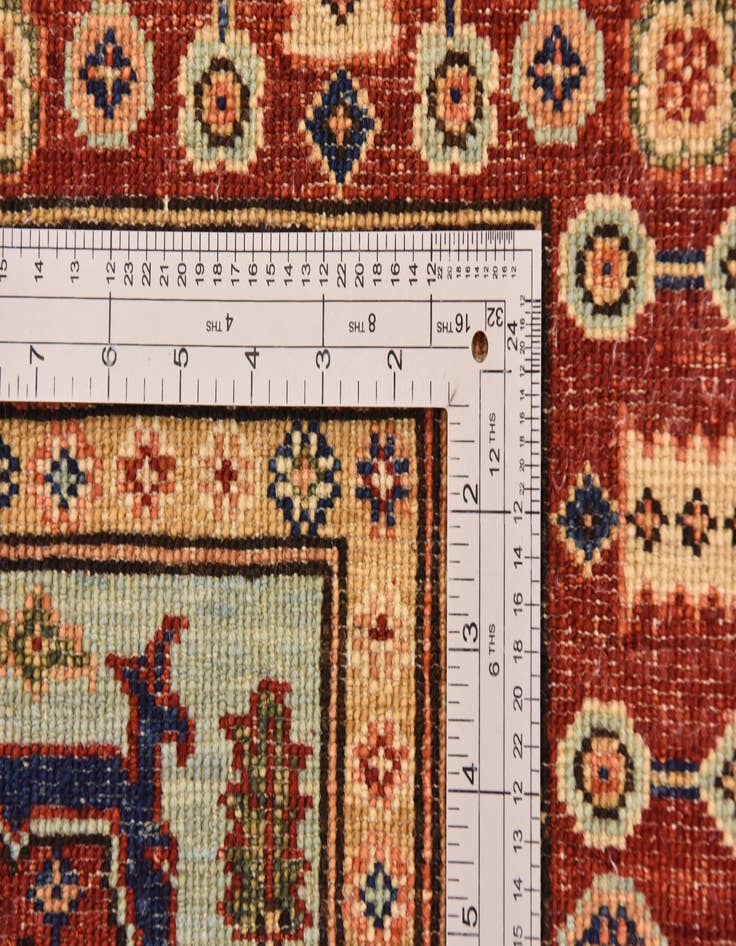 Detail image of 5' x 6' 7  Hand Knotted Ariana Ziegler Rug