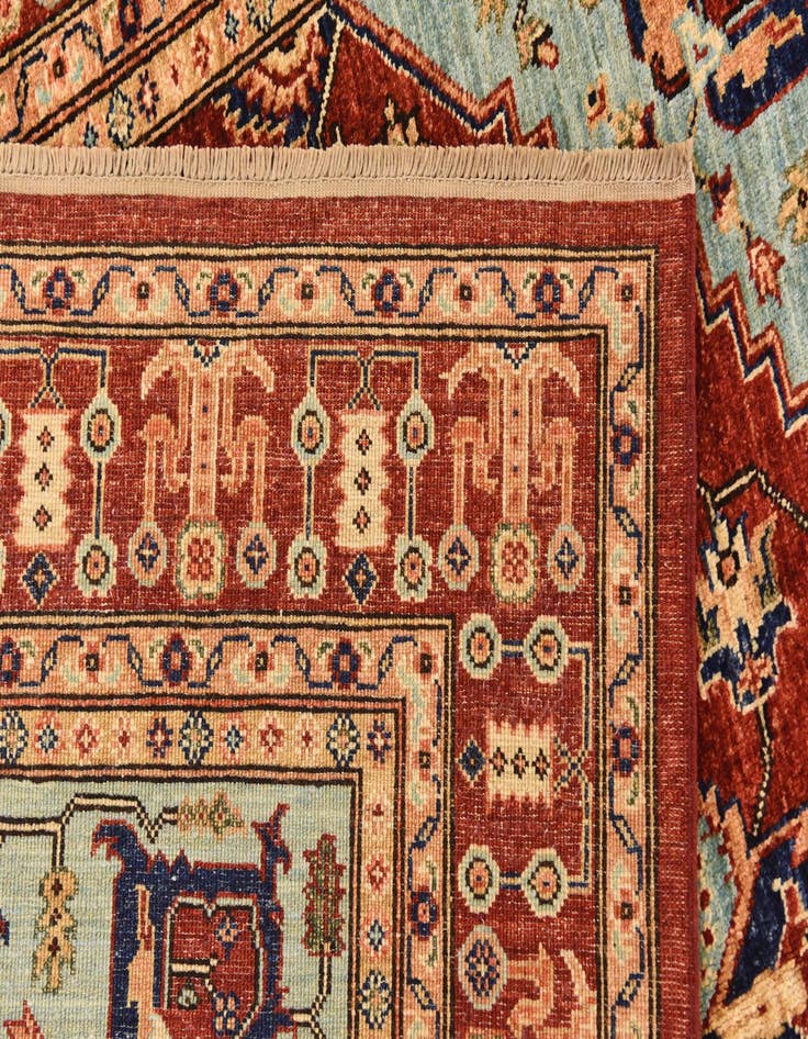 Detail image of 5' x 6' 7  Hand Knotted Ariana Ziegler Rug