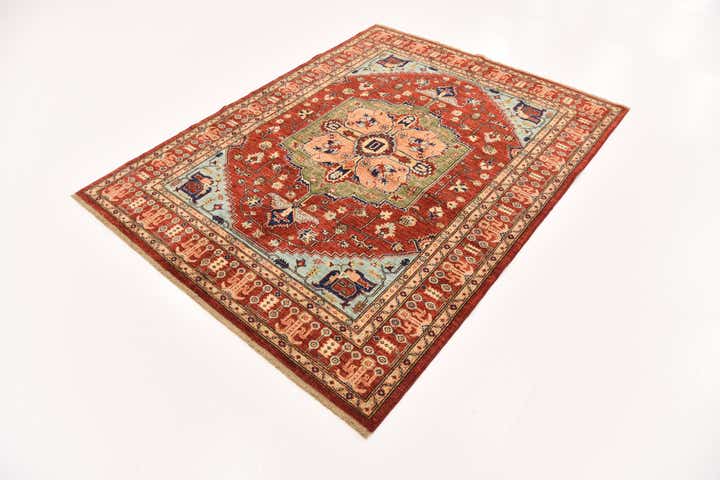5' x 6' 7 Hand Knotted Ariana Ziegler Rug