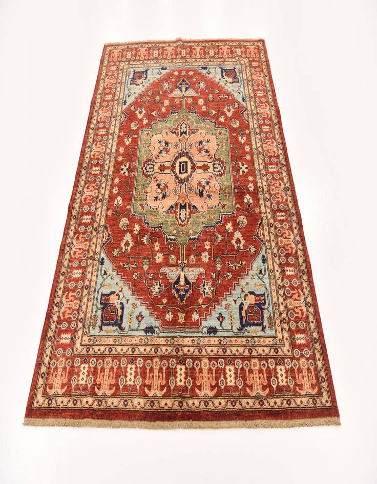 Detail image of 5' x 6' 7  Hand Knotted Ariana Ziegler Rug