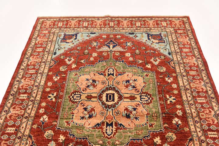 5' x 6' 7 Hand Knotted Ariana Ziegler Rug