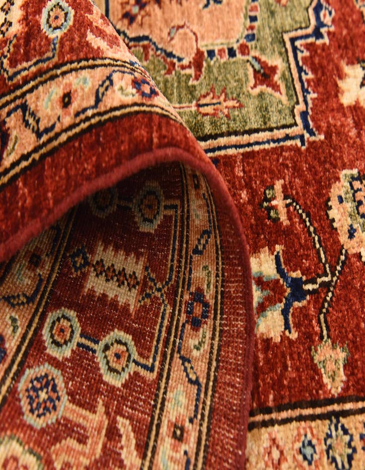 Detail image of 5' x 6' 7  Hand Knotted Ariana Ziegler Rug