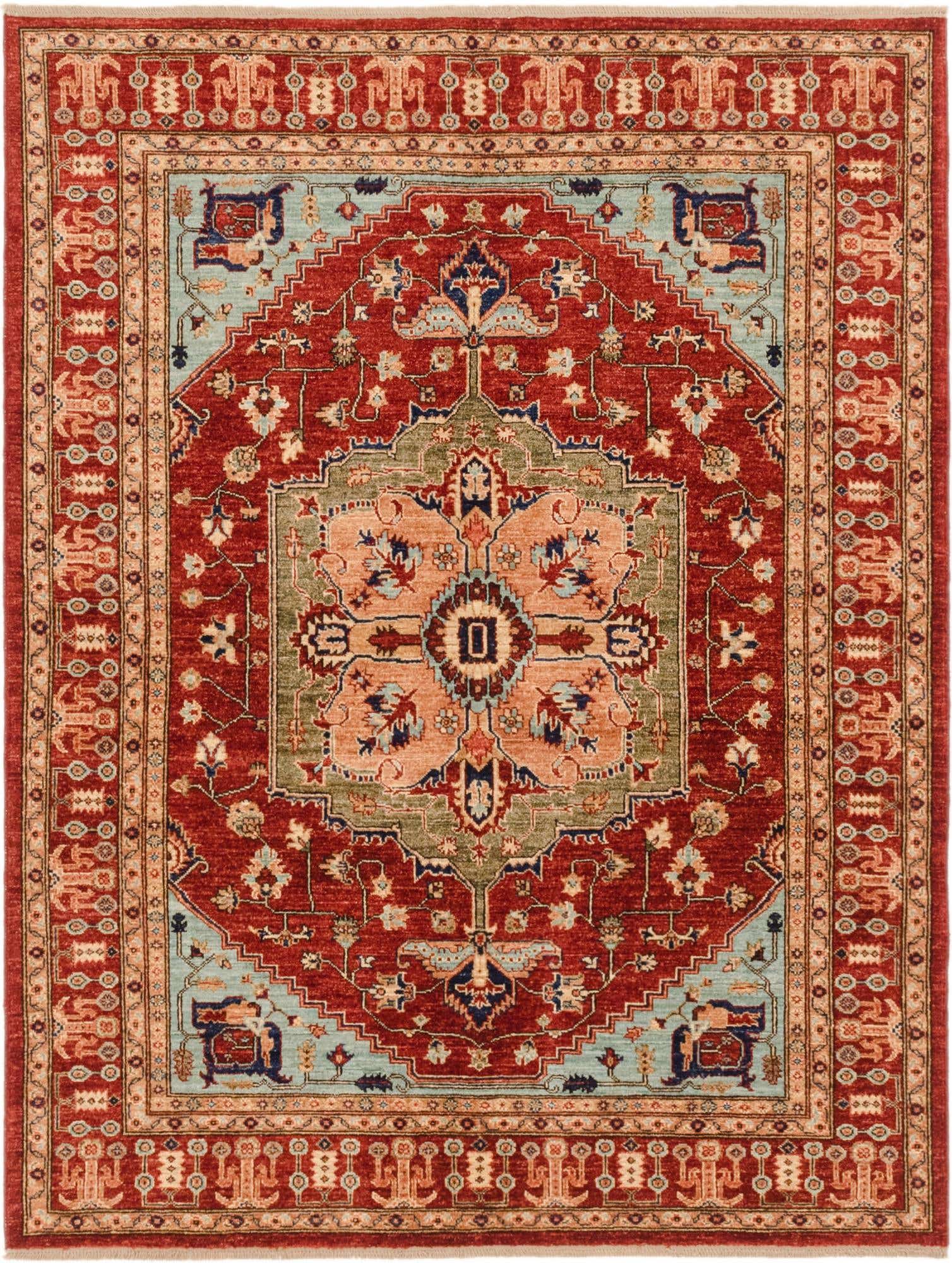 5' x 6' 7 Hand Knotted Ariana Ziegler Rug
